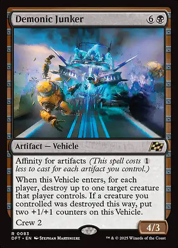 Demonic Junker - dft Spoiler
