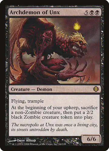 Archdemon of Unx - ala Spoiler
