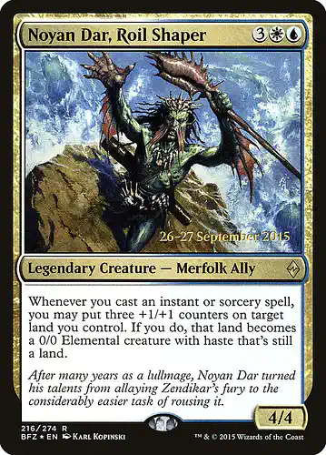 Noyan Dar, Roil Shaper - bfz Spoiler