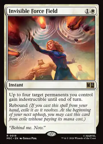 Invisible Force Field - msc Spoiler