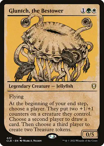 Gluntch, the Bestower - clb Spoiler