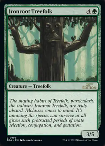 Ironroot Treefolk - 30a Spoiler