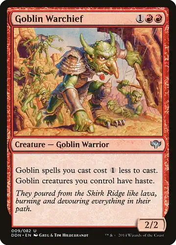 Goblin Warchief - ddn Spoiler