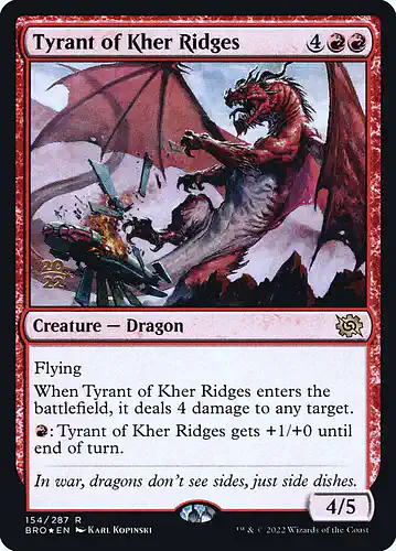 Tyrant of Kher Ridges - bro Spoiler