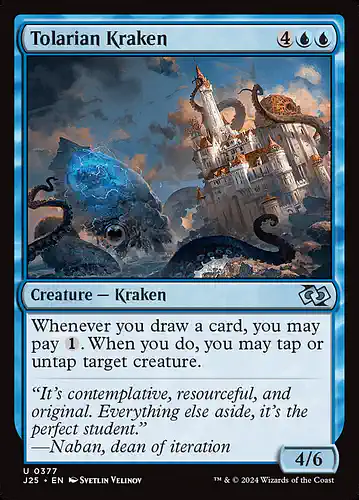 Tolarian Kraken - j25 Spoiler