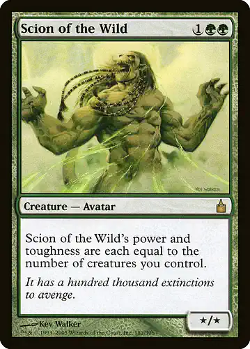 Scion of the Wild - rav Spoiler