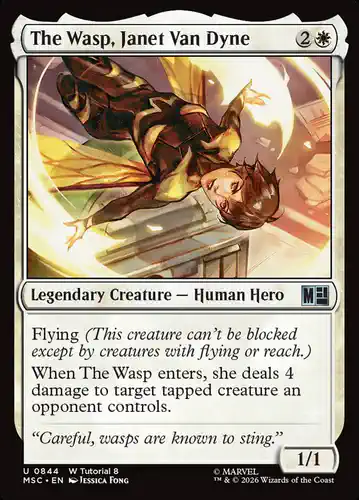The Wasp, Janet Van Dyne - msc Spoiler