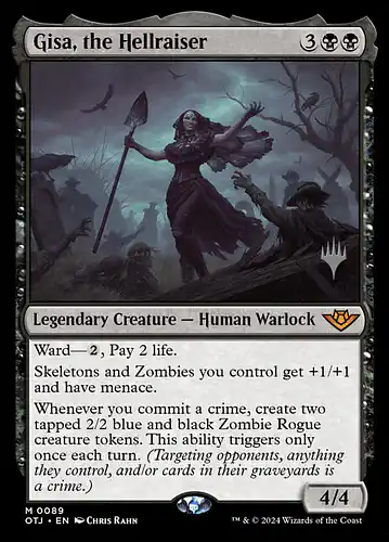 Gisa, the Hellraiser - otj Spoiler