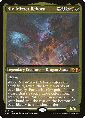 Niv-Mizzet Reborn - mul Spoiler