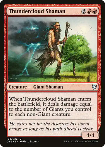 Thundercloud Shaman - cm2 Spoiler