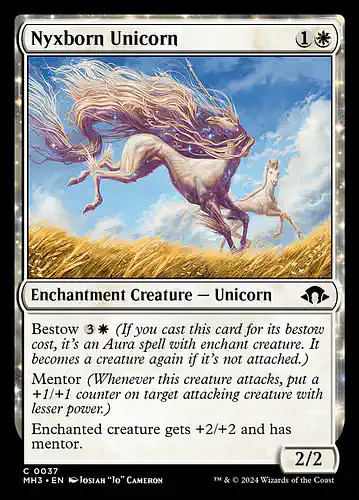 Nyxborn Unicorn - mh3 Spoiler