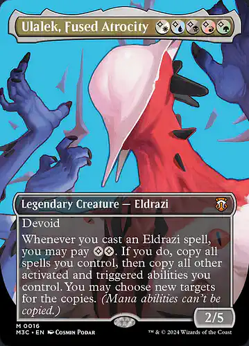 Ulalek, Fused Atrocity - m3c Spoiler