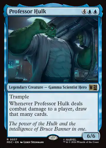 Professor Hulk - msc Spoiler