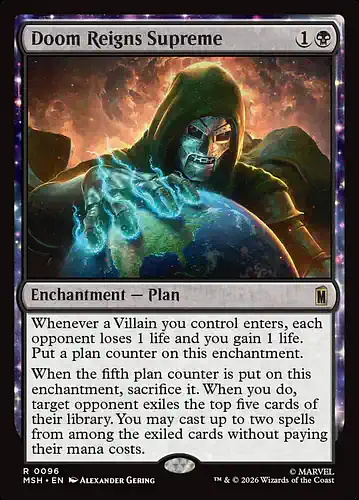 Doom Reigns Supreme - msh Spoiler