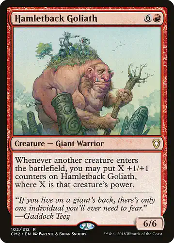 Hamletback Goliath - cm2 Spoiler
