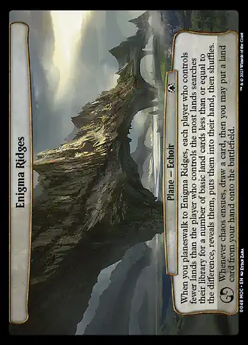 Enigma Ridges - moc Spoiler