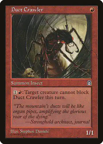 Duct Crawler - sth Spoiler