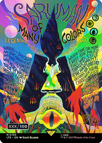 Saruman of Many Colors - ltr Spoiler