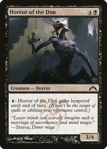 Horror of the Dim - gtc Spoiler