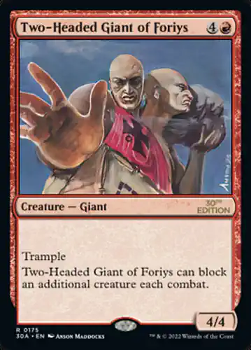 Two-Headed Giant of Foriys - 30a Spoiler