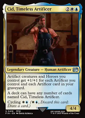 Cid, Timeless Artificer - fin Spoiler