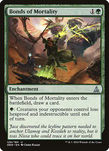Bonds of Mortality - ogw Spoiler