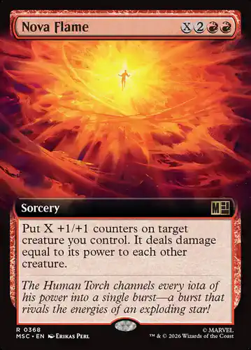 Nova Flame - msc Spoiler