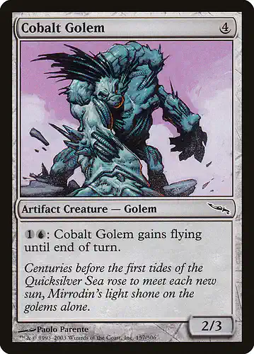 Cobalt Golem - mrd Spoiler