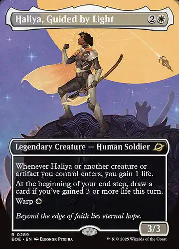 Haliya, Guided by Light - eoe Spoiler