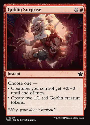 Goblin Surprise - fdn Spoiler