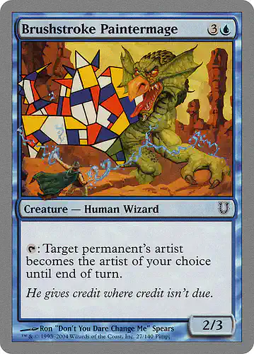 Brushstroke Paintermage - unh Spoiler