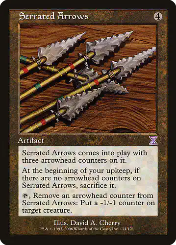 Serrated Arrows - tsb Spoiler