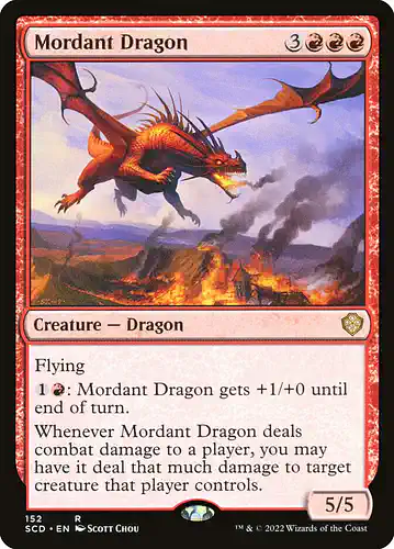 Mordant Dragon - scd Spoiler