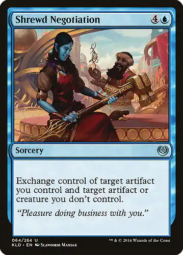 Shrewd Negotiation - kld Spoiler