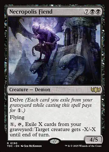 Necropolis Fiend - tdc Spoiler