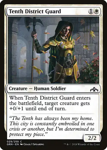 Tenth District Guard - grn Spoiler