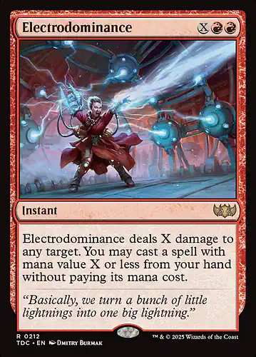 Electrodominance - tdc Spoiler