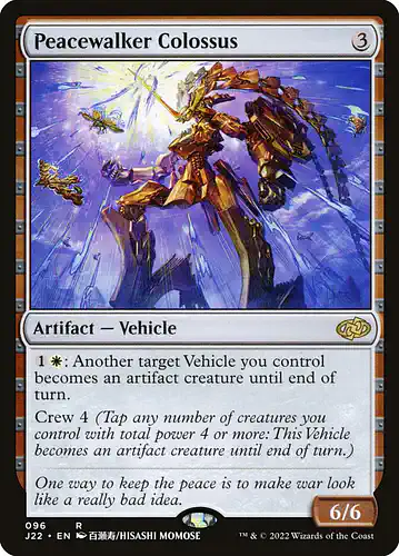 Peacewalker Colossus - j22 Spoiler