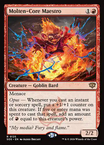 Molten-Core Maestro - sos Spoiler