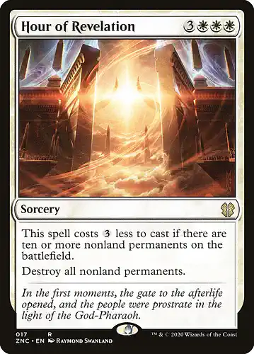 Hour of Revelation - znc Spoiler