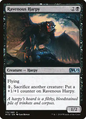 Ravenous Harpy - m19 Spoiler