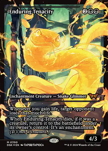 Enduring Tenacity - dsk Spoiler
