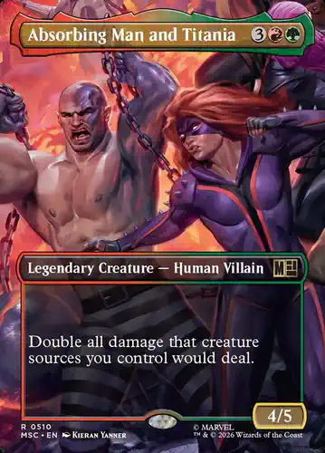 Absorbing Man and Titania - msc Spoiler