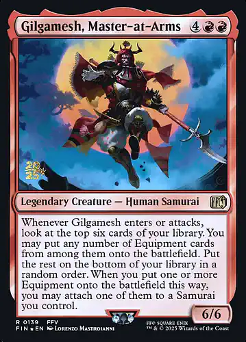 Gilgamesh, Master-at-Arms - fin Spoiler