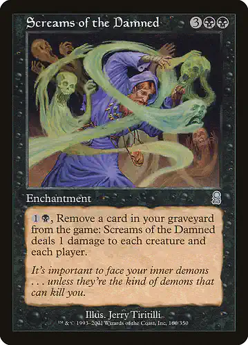 Screams of the Damned - ody Spoiler