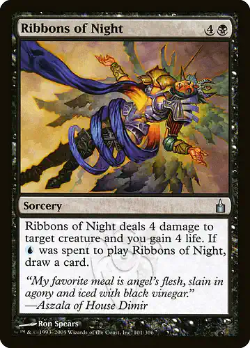 Ribbons of Night - rav Spoiler