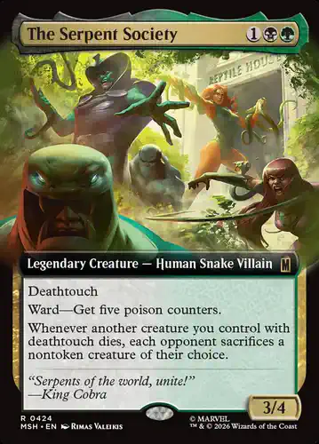 The Serpent Society - msh Spoiler
