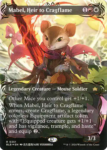 Mabel, Heir to Cragflame - blb Spoiler