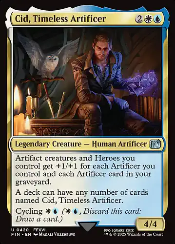 Cid, Timeless Artificer - fin Spoiler
