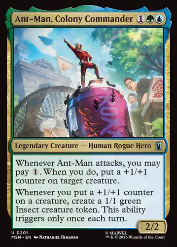 Ant-Man, Colony Commander - msh Spoiler